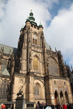 St Vitus Cathedral from the outside!
